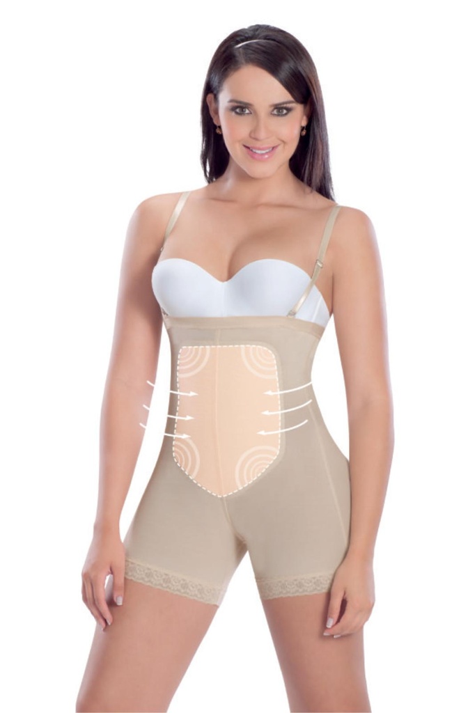 Faja Short Estraple Marca: Maria E / Color: Beige / Ref: 019 -9169