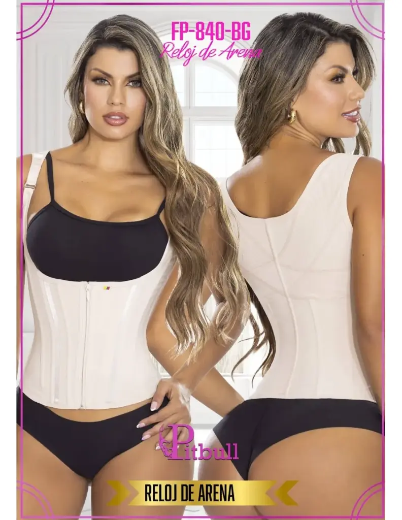 Faja Chaleco Reloj de Arena Pitbull - FP840