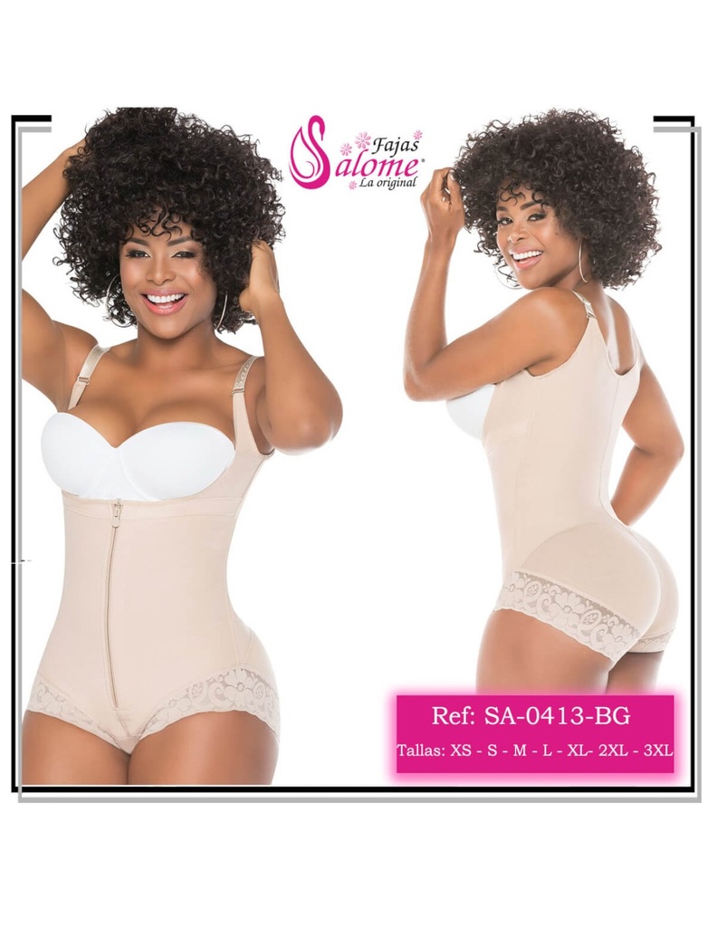 Faja Reductora Colombiana Salome Fs0413 beige 3xl