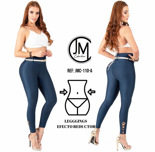 [037 -JMC110] Leggings Colombianos Control de Abdomen / Marca JMC110 Jeans